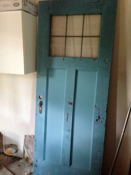 This beauty will be the door to our laundry/pantry. It served as the backdrop for my sister's recent wedding and they were kind enough to let us bring it home! #SAFaye